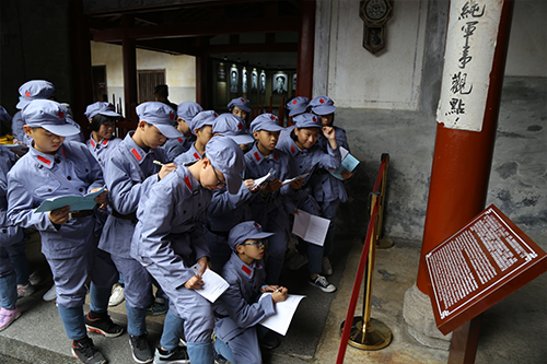 古田學(xué)生紅色研學(xué)課程_古田紅色拓展基地