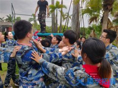 泉州新員工軍事拓展訓(xùn)練活動(dòng)